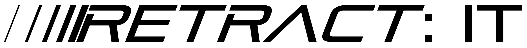 Retract it Logo